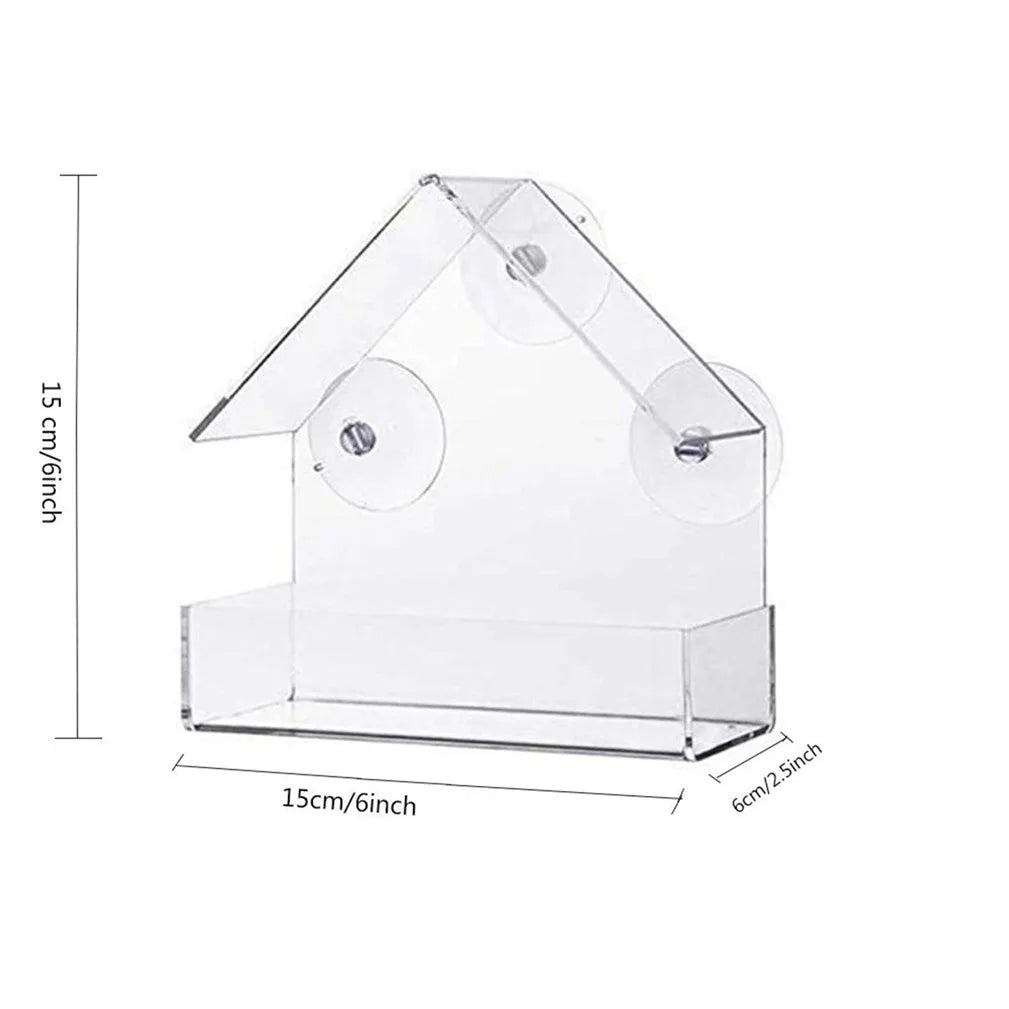 BirdView™ – Transparenter Vogelfutterspender