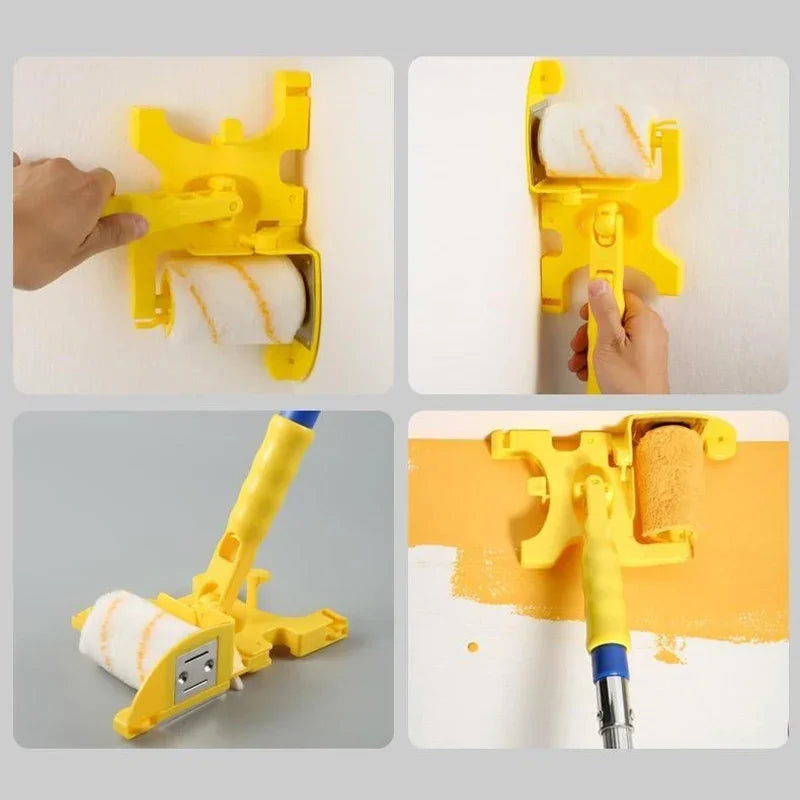 New Profesional Wall Paint Roller Set Multifunctional Clean-cut Edger Painting Rolling Brush for Wall Painting Treatment Tools