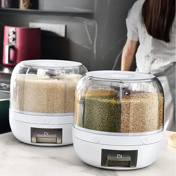 RotatorStore 360 – Intelligenter 6-Fach Getreide-Dispenser
