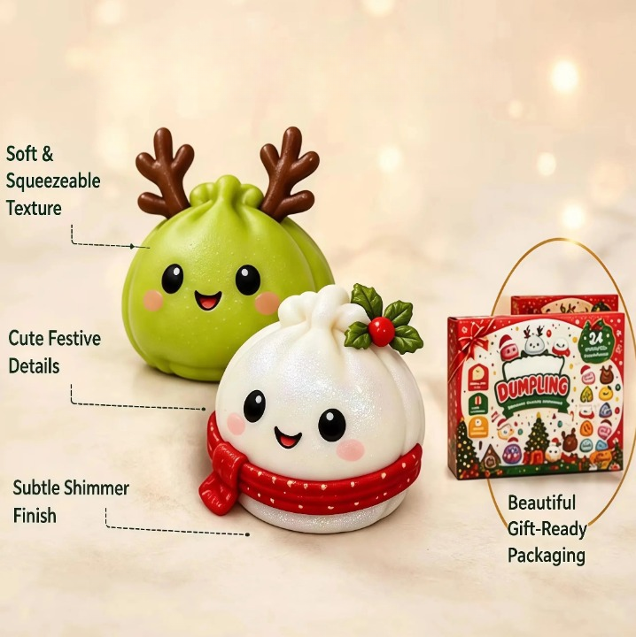 Knuffilino – Squishy-Adventskalender mit 24 Überraschungen
