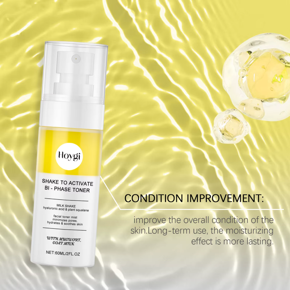 Bi-Phase Toner Hydro-Spray: Sofortige Haut-Balance