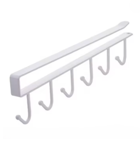 Schrankhaken Leiste 2 Stück - Einfach und Stark