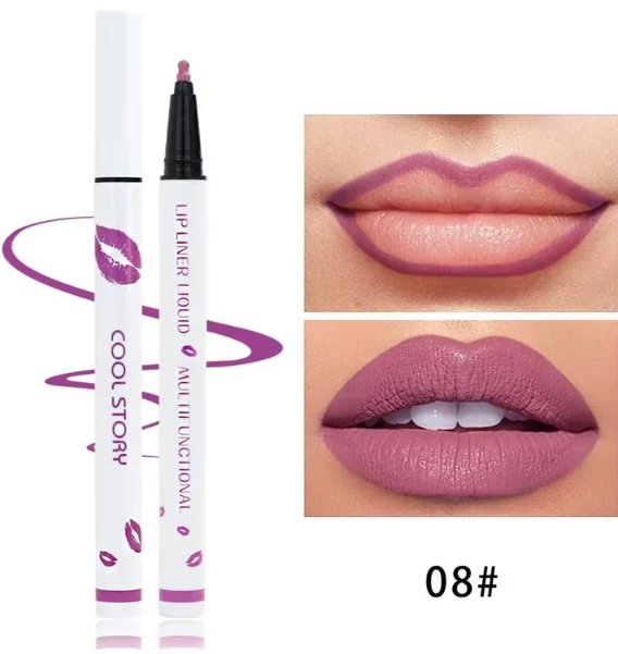 Langlebiger flüssiger Lippenkonturenstift