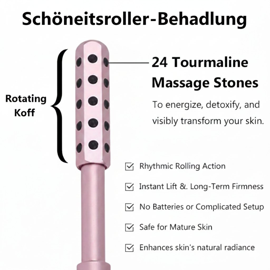 GlowRoll™ – Das Geheimnis für ein strafferes Gesicht