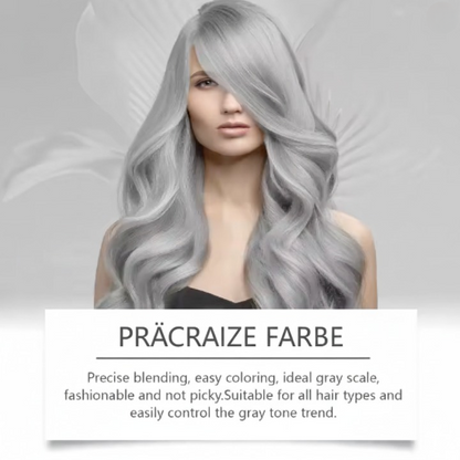 2-in-1 Natürlicher Extrakt Silberhaarfarbe