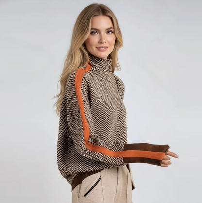 Annabel | Gestrickter Rollkragenpullover