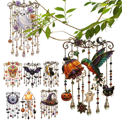 Hexara Halloween-Fensterdeko Übersicht aller 8 Designs