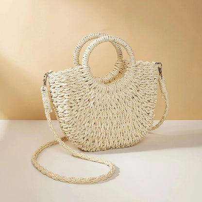 WickerLuna™ – Geflochtene Strandtasche