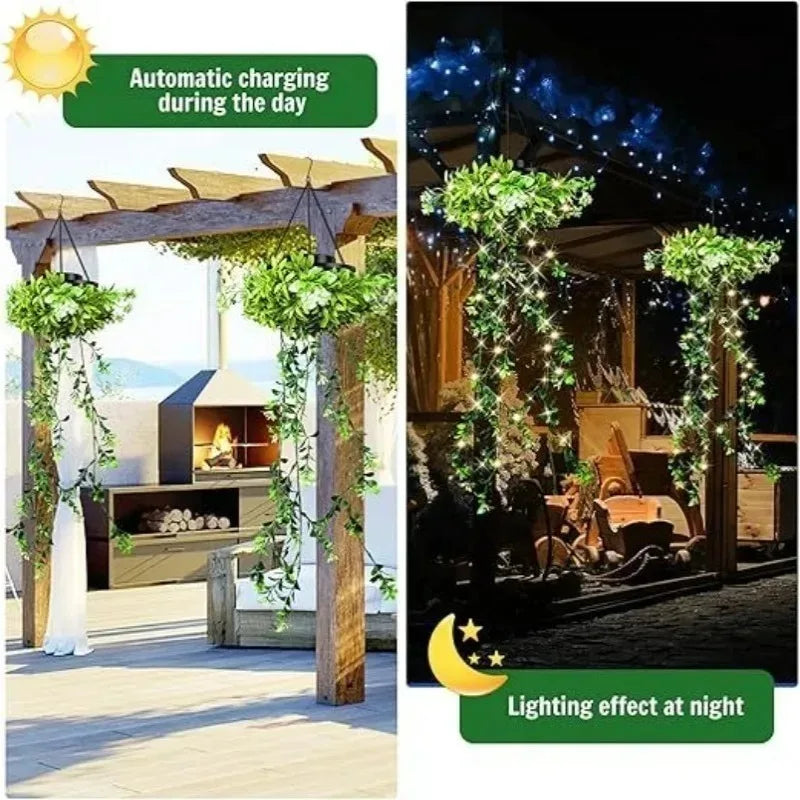 IvyGlow™ – Die Solar-Hängepflanze die Nachts Magisch Leuchtet