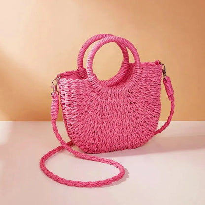 WickerLuna™ – Geflochtene Strandtasche