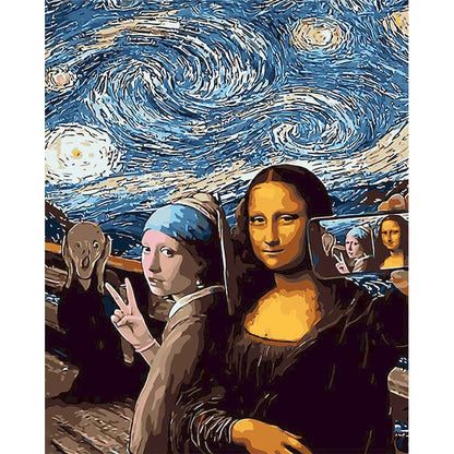 Werde zum Künstler – Malen nach Zahlen Sets