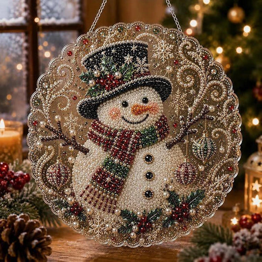Perlora – Diamond Painting Weihnachtsanhänger