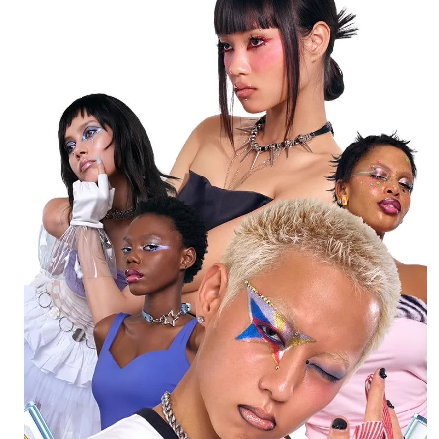 Kaleidos Automatic Gel Pencil Waterproof Eyeliner Chameleon Colour Long Wear Glitter Metallic Waterproof Eye Liner Pen Makeup