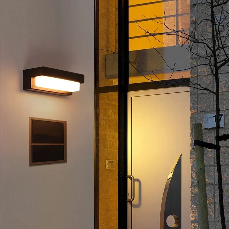 Solera – Solar-Wandleuchte mit Dämmerungssensor