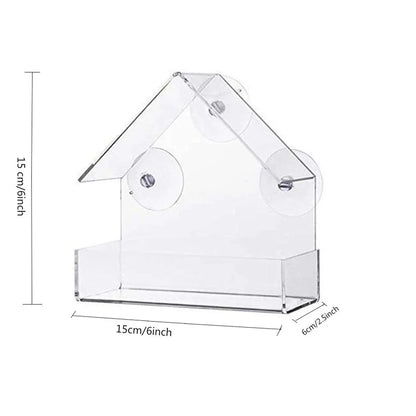 BirdView™ – Transparenter Vogelfutterspender