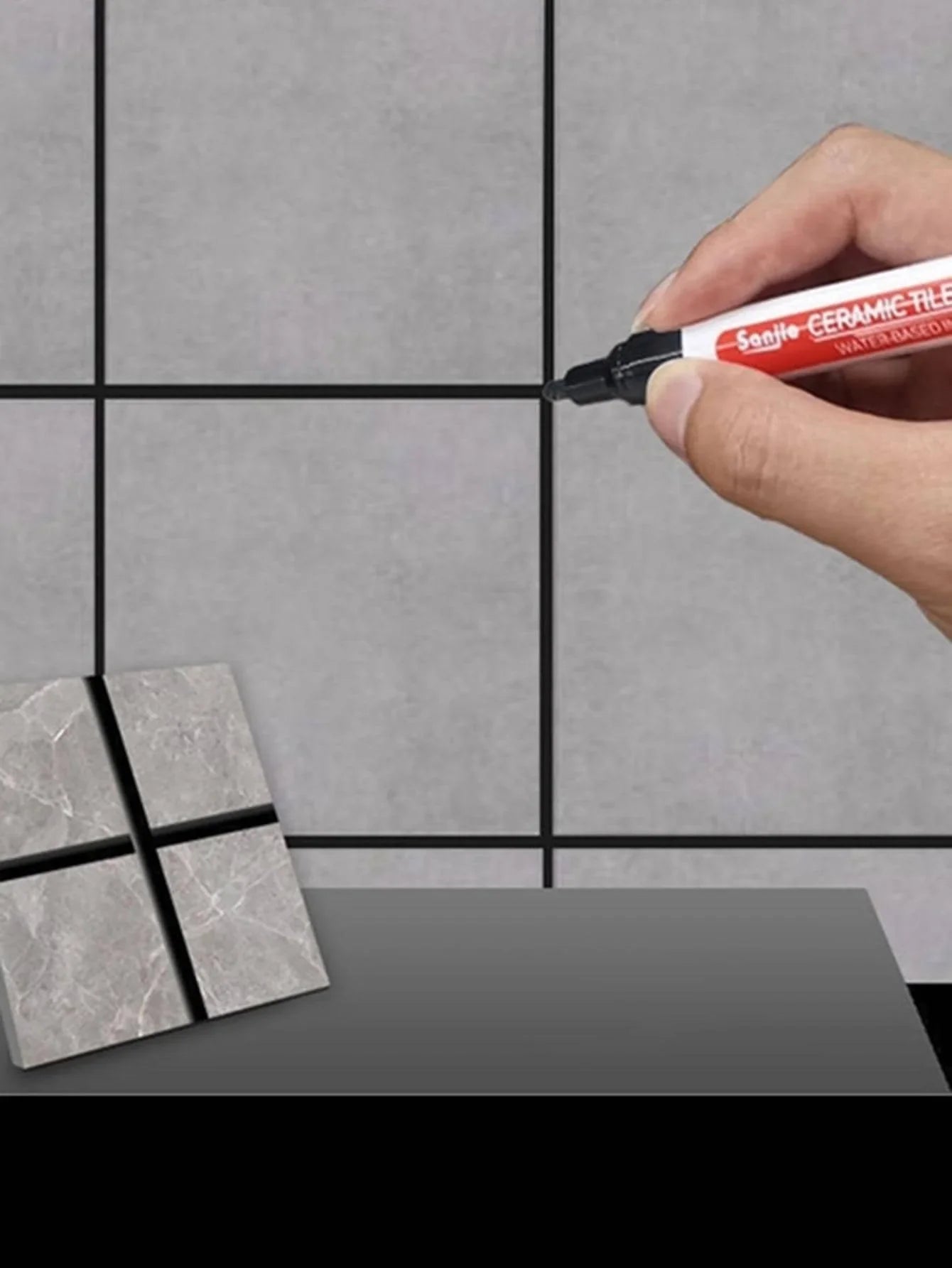 GroutFix™ – Fugen-Marker für Bad & Küche