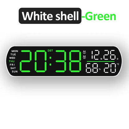 LumiTime™ RGB – Smarte 360° LED-Wanduhr mit Remote-Control