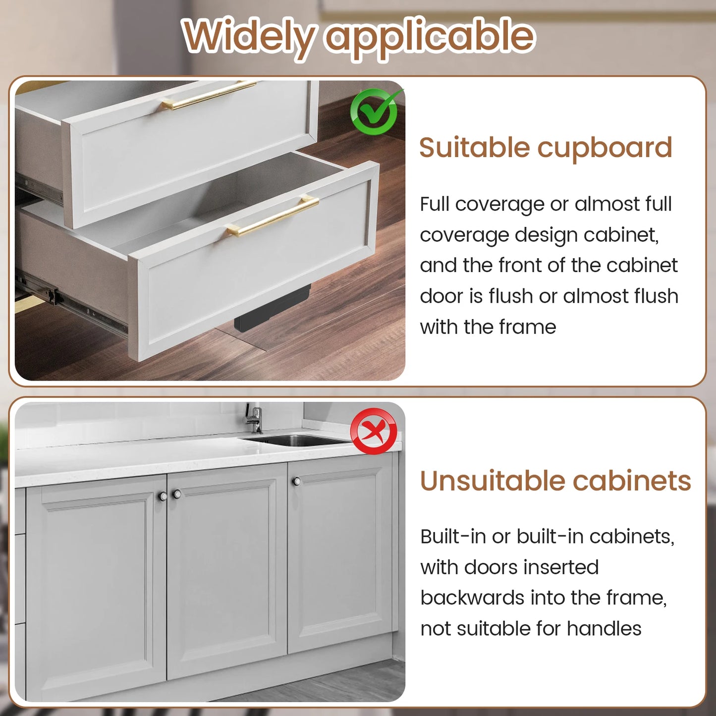 StepOpen – Die freihändige Fußöffnung für Schranktüren