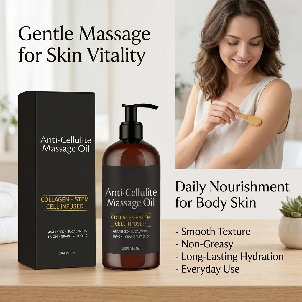 Cellumia – Anti-Cellulite Massageöl mit Kollagen