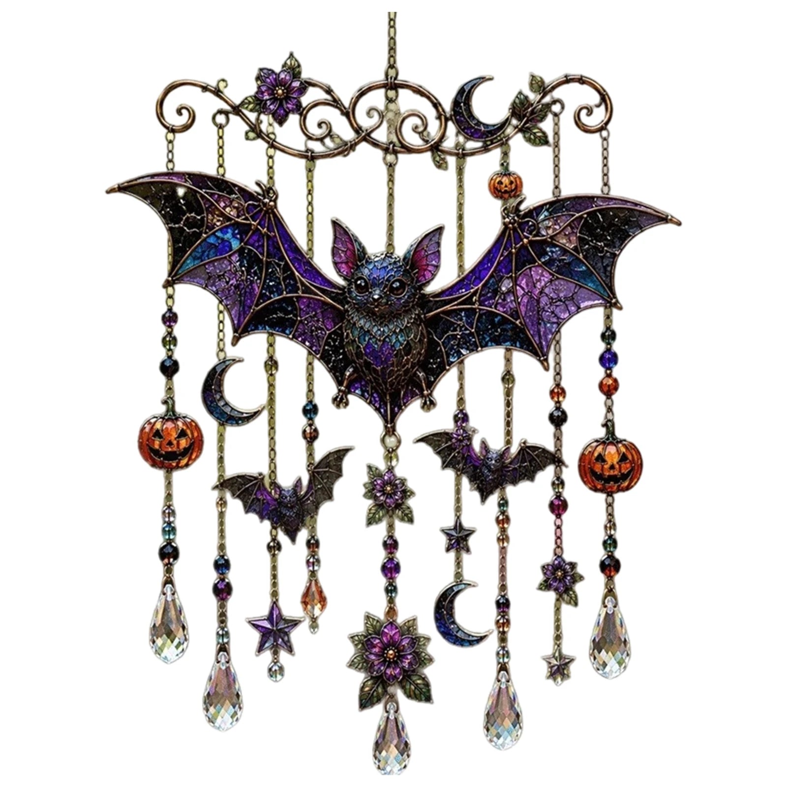 Hexara Halloween-Fensterdeko Design Fledermaus