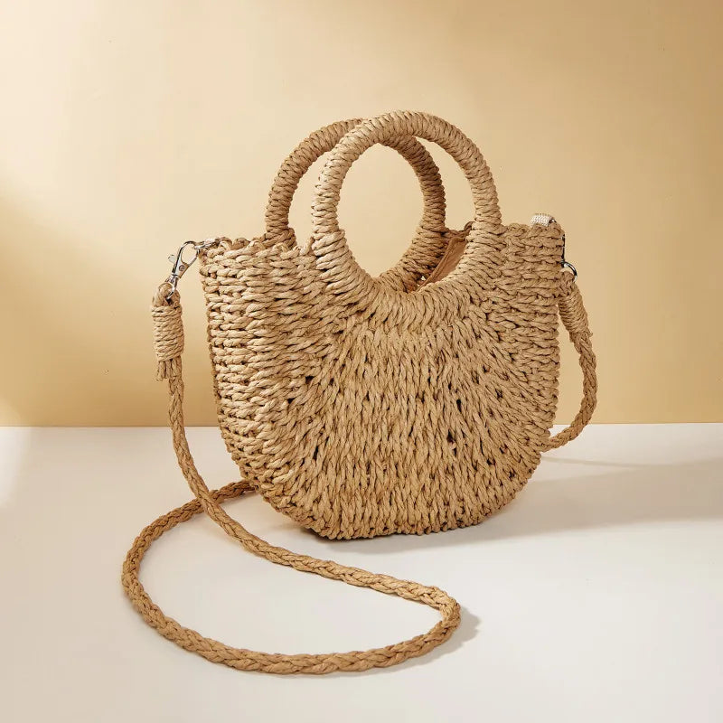 WickerLuna™ – Geflochtene Strandtasche