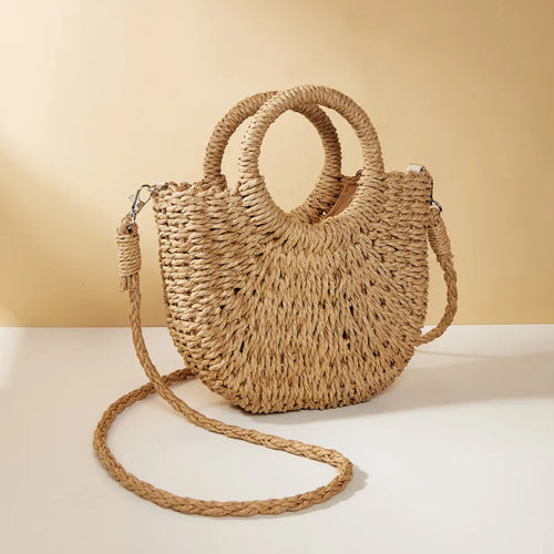 WickerLuna™ – Geflochtene Strandtasche