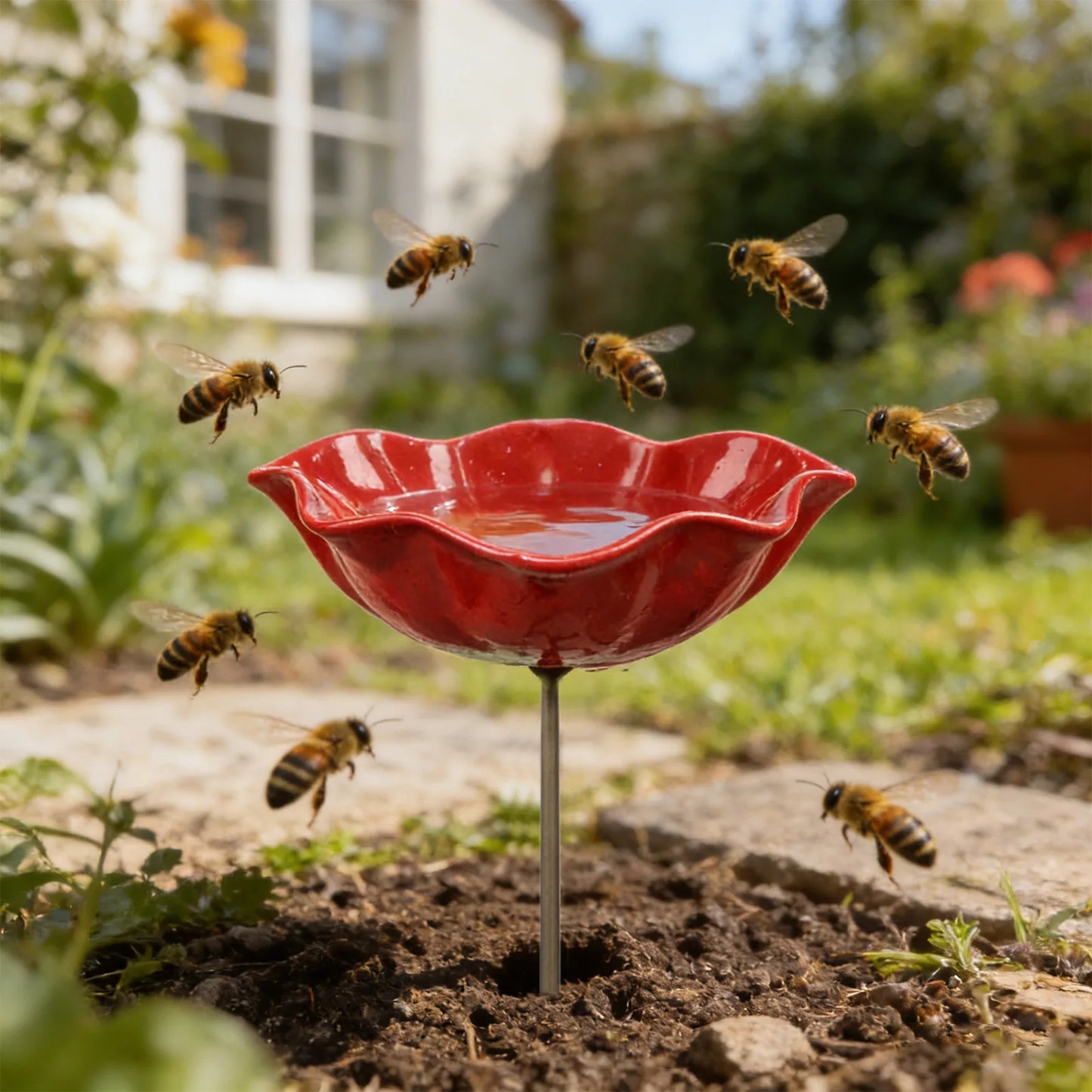 PoppyBloom™ – Ein farbenfroher Ruheort für Vögel und Bienen