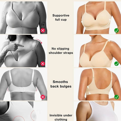 SilkSoft™ Nahtloser Push-Up BH