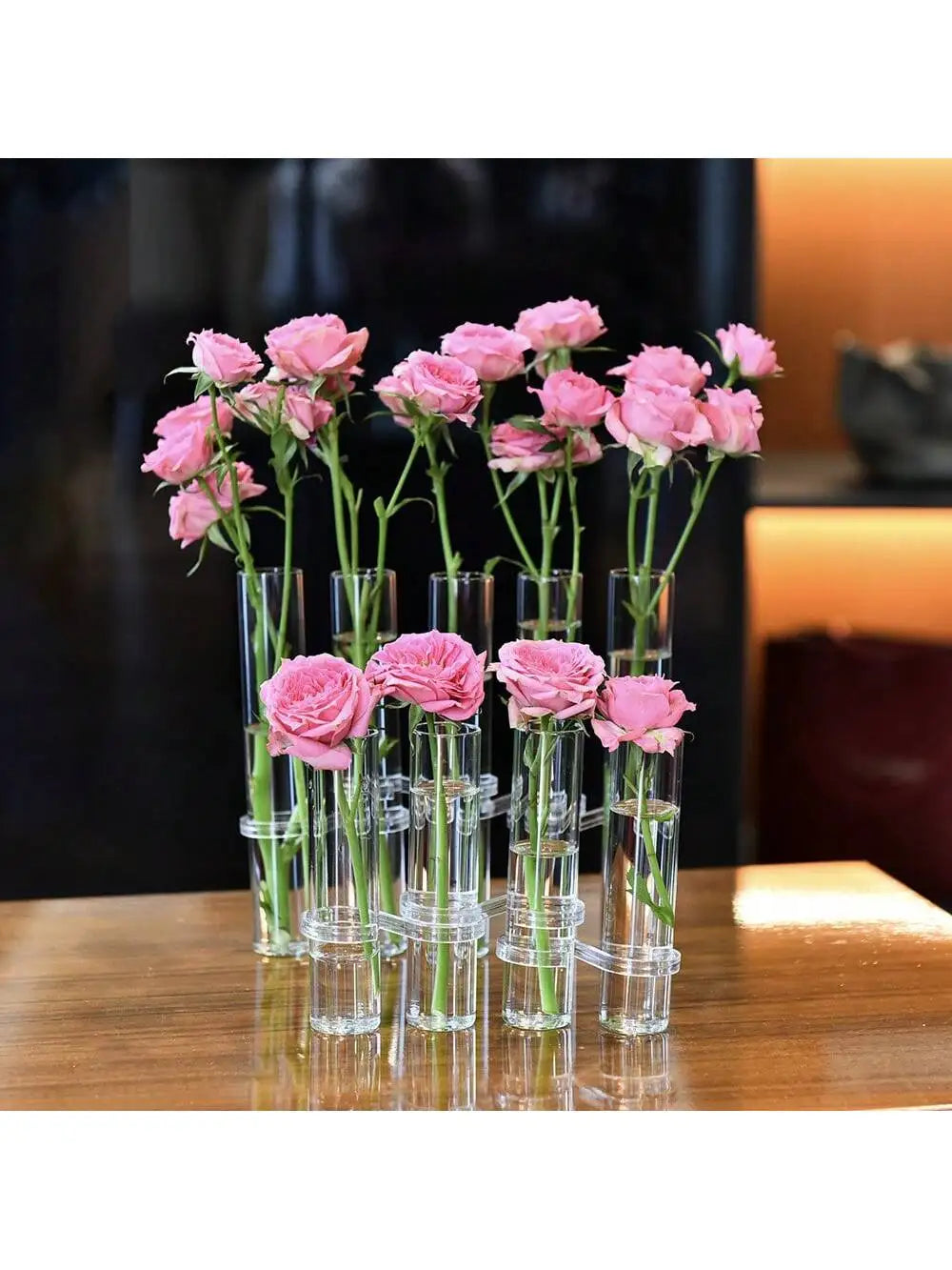 FlexiFlora – Modulare Scharnier-Vase aus Kristallglas