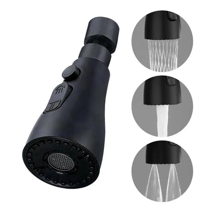 AquaFlex™ 3-in-1 – 720° Hochdruck-Hahnaufsatz