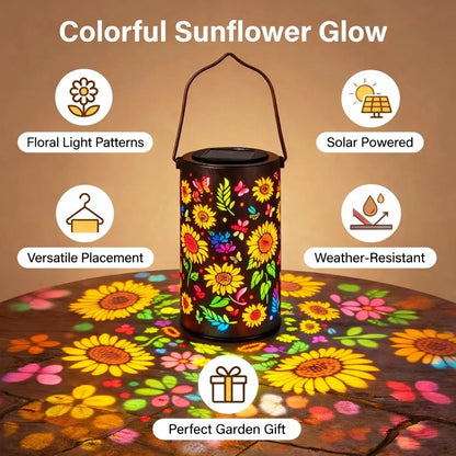 BloomLight™ – Die Kunstvolle Sonnenblumen-Solar-Laterne