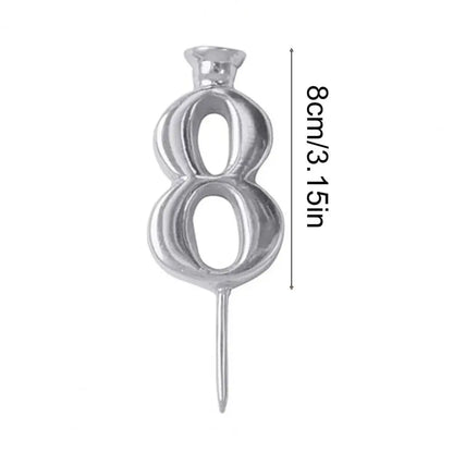 Wiederverwendbare Zahlen-Kerzenhalter