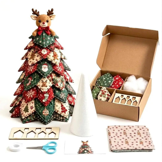 Filzora – DIY Stoff-Weihnachtsbaum Nähset