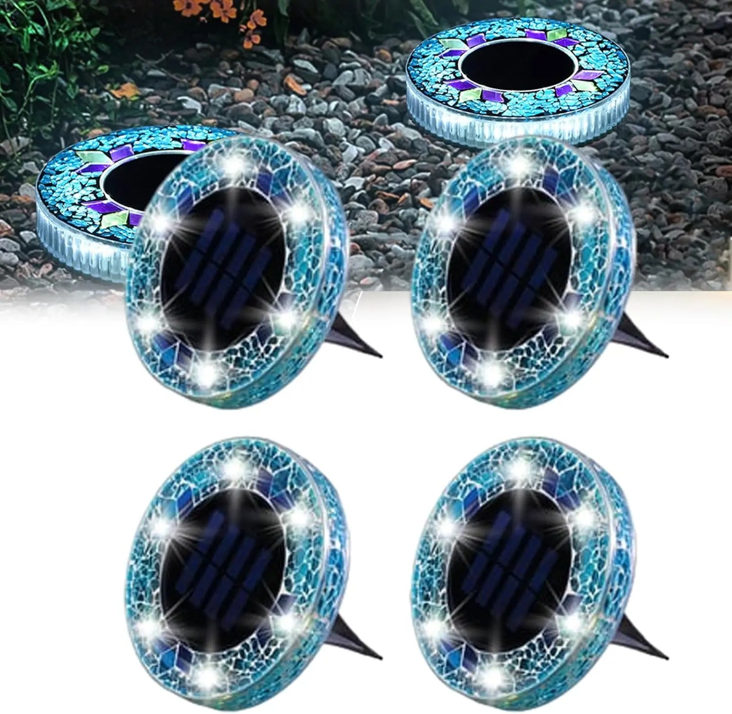MosaicGlow™ – Solar-Gartenleuchten für Magische Abende