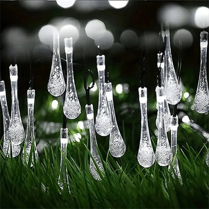 Tropfina – Solar-Lichterkette Wassertropfen