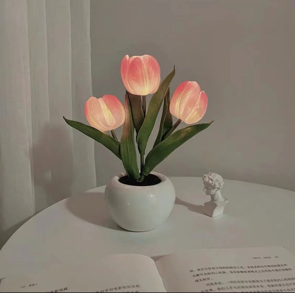 TulipGlow™ – Die magische LED-Tulpen-Nachtlampe