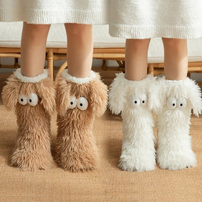 Pawlina Hüttensocken mit Hundeohren-Design