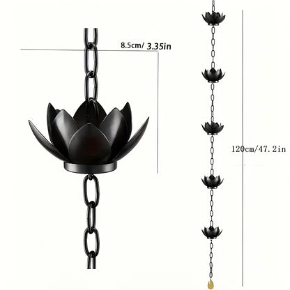 AquaFlow™ – Die Elegante Lotus-Regenkette