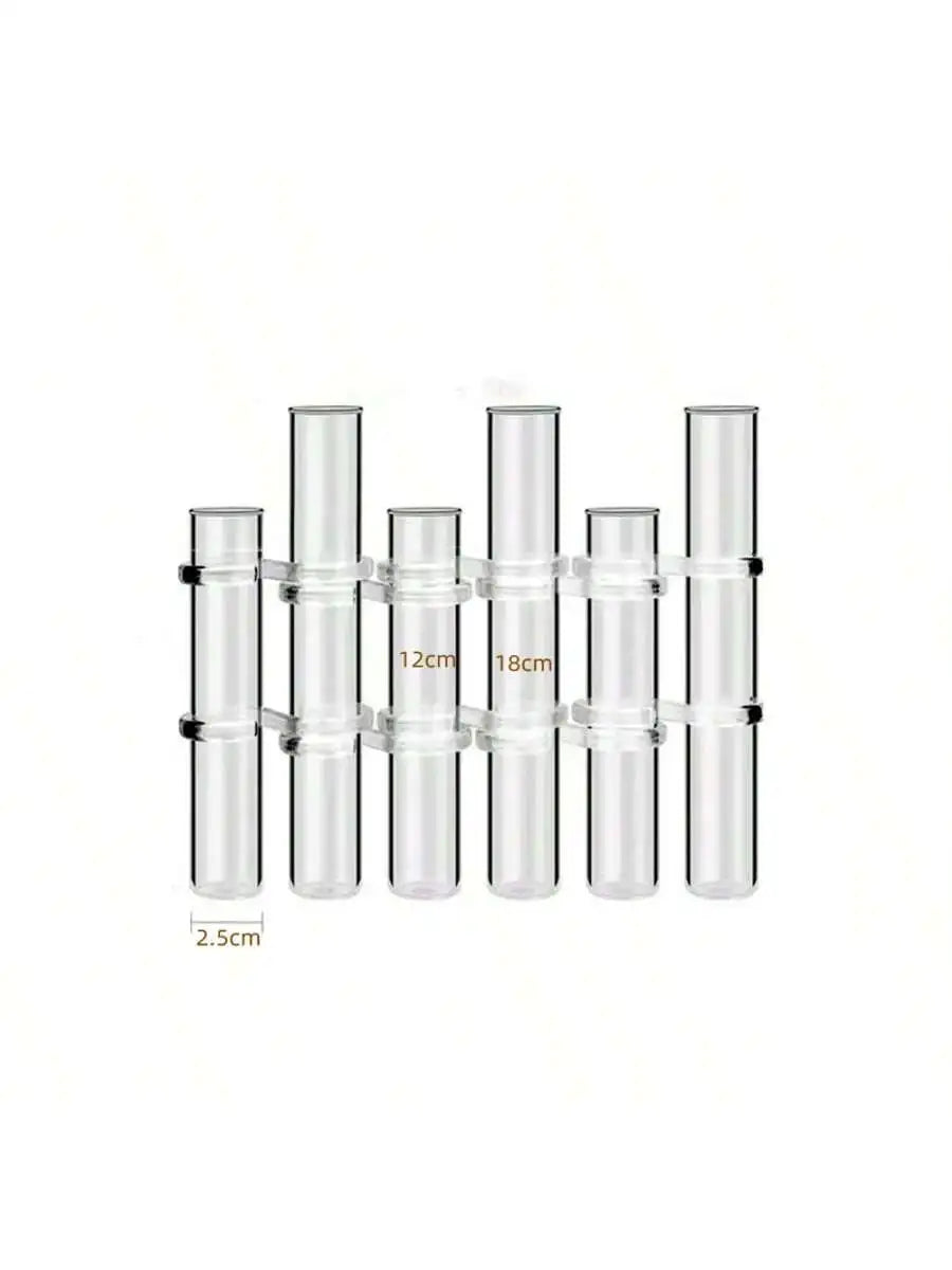 FlexiFlora – Modulare Scharnier-Vase aus Kristallglas
