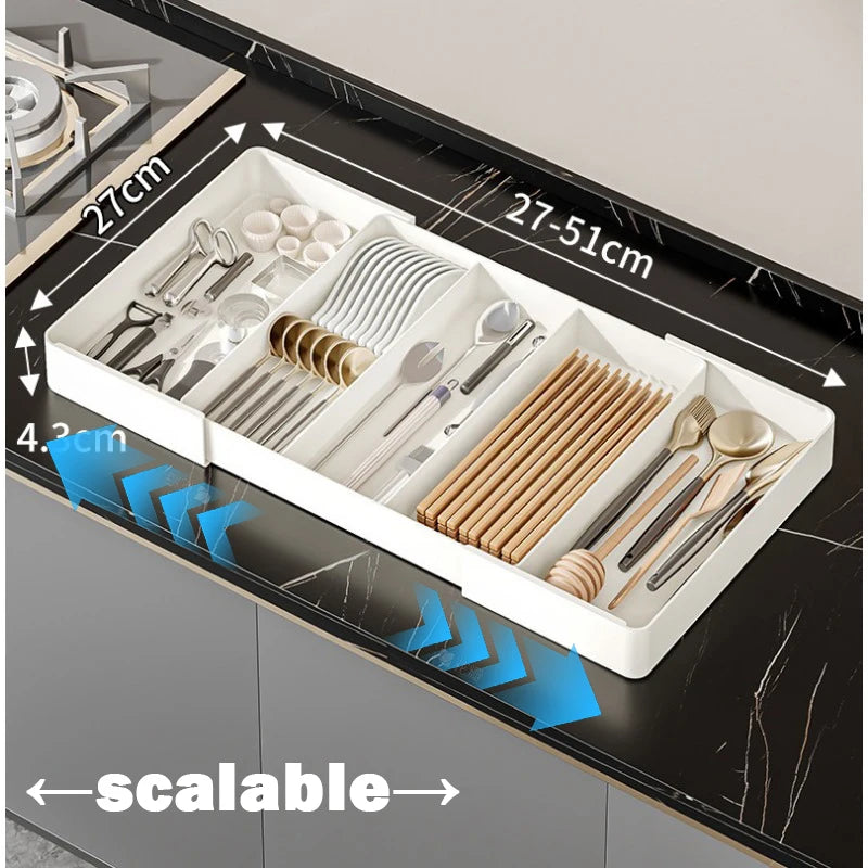 FlexiSpace – Ausziehbarer Schubladen-Organizer