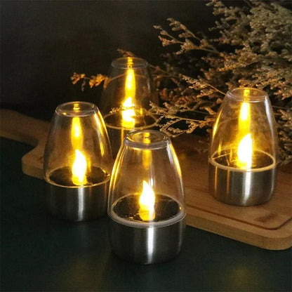 SolarGlow™ – Die Flackernde Solar-Kerze