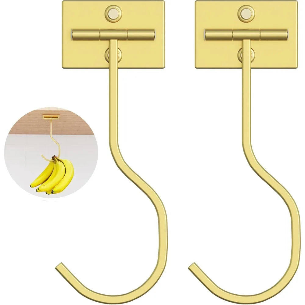 BananaHold 2 Stük – Klappbarer Bananenhaken