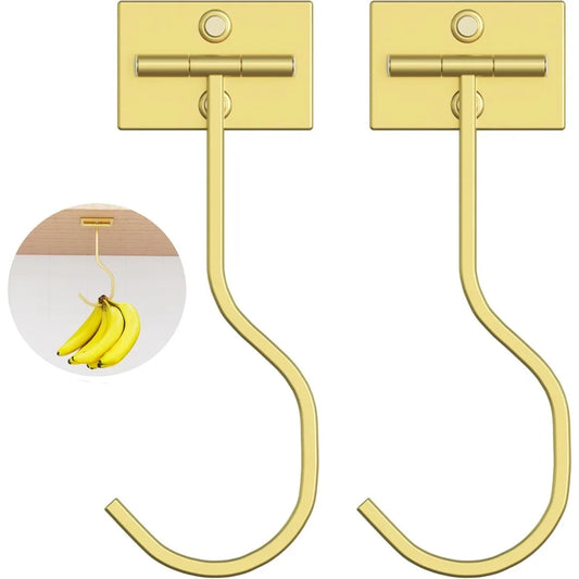 BananaHold 2 Stük – Klappbarer Bananenhaken