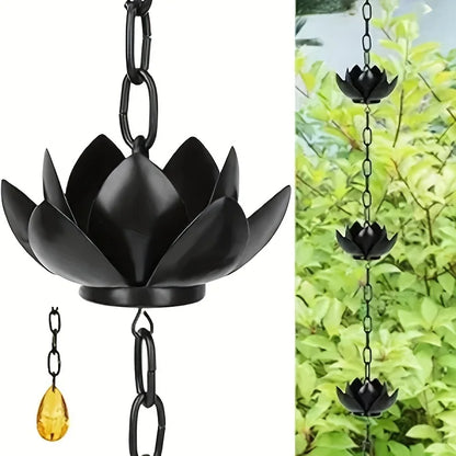 AquaFlow™ – Die Elegante Lotus-Regenkette