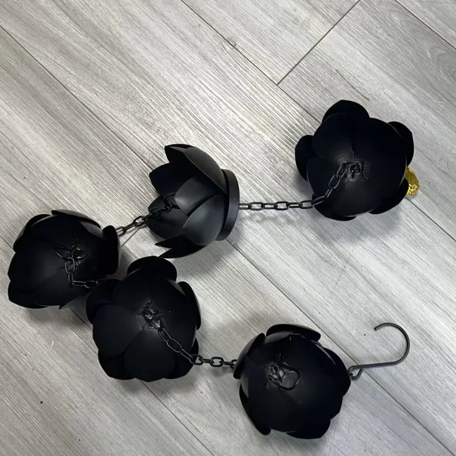 AquaFlow™ – Die Elegante Lotus-Regenkette