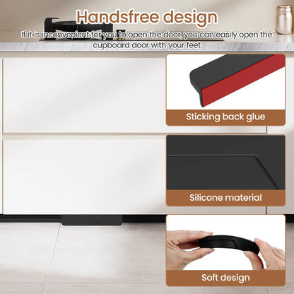 StepOpen – Die freihändige Fußöffnung für Schranktüren