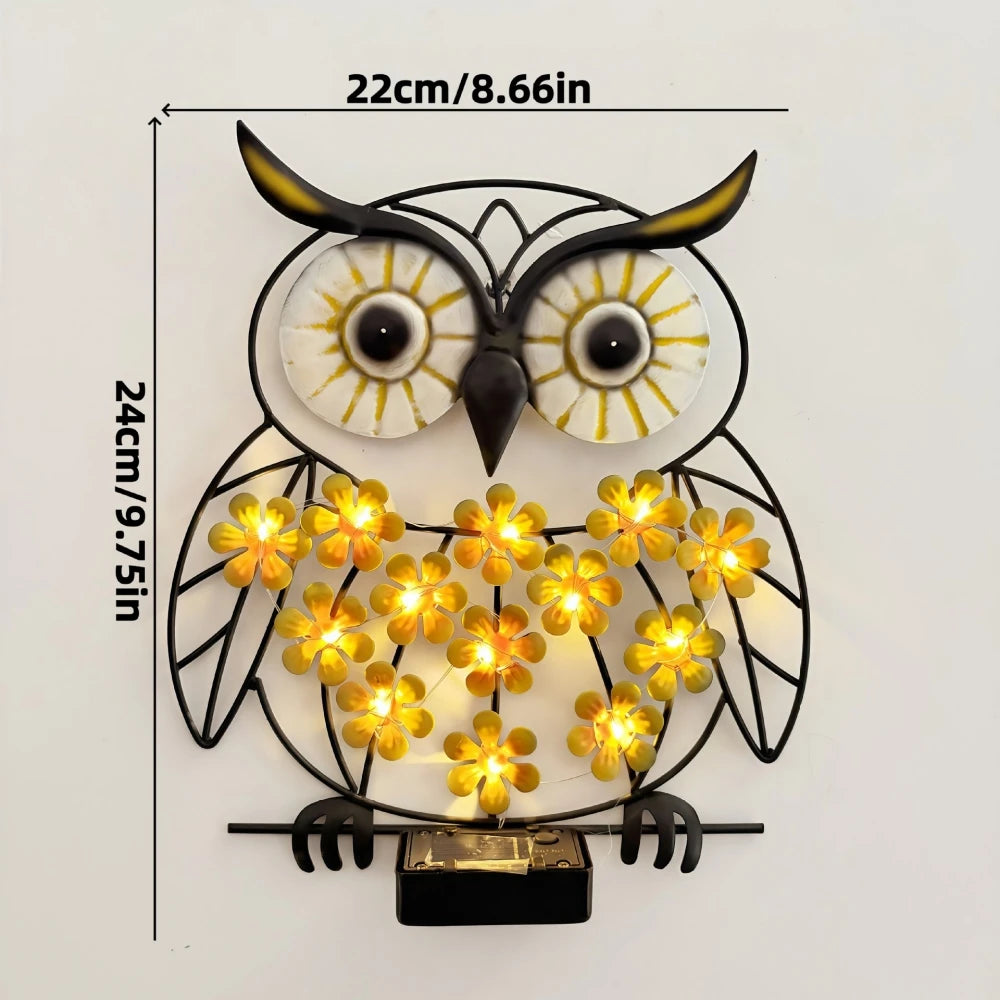 OwlGlow™ – Die Solar-Wanddeko die Nachts Automatisch Leuchtet
