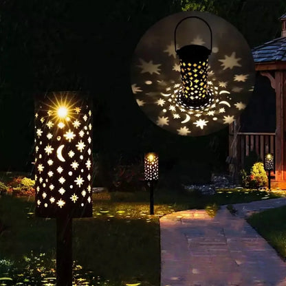 CelestialGlow™ – 3-in-1 Solar-Gartenleuchte 2 Stück