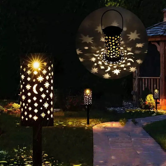CelestialGlow™ – 3-in-1 Solar-Gartenleuchte 2 Stück