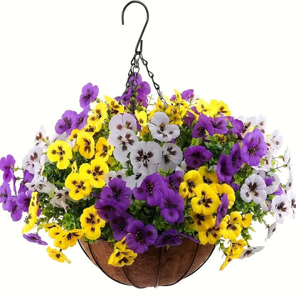 VividPansy™ – Realistische Kunst-Stiefmütterchen im 12er-Set